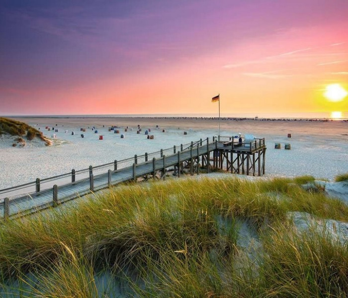 Puzzle - Ravensburger - Západ slunce, Amrum