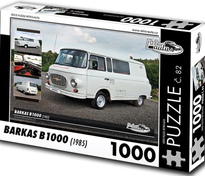 Puzzle - Retro-auta - Puzzle Barkas B 1000 (1985)