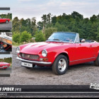 Puzzle - Retro-auta - Puzzle Fiat 124 Spider (1973)