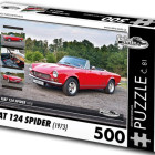Puzzle - Retro-auta - Puzzle Fiat 124 Spider (1973)