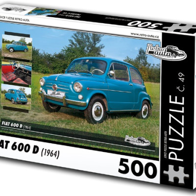 Puzzle Fiat 600 D (1964)