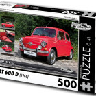 Puzzle - Retro-auta - Puzzle Fiat 600 D (1966)