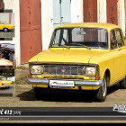 Puzzle - Retro-auta - Puzzle Moskvič 412 (1974)