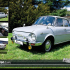 Puzzle - Retro-auta - Puzzle Škoda 100 L (1971)