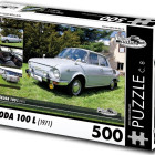 Puzzle - Retro-auta - Puzzle Škoda 100 L (1971)