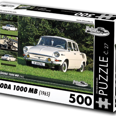 Puzzle Škoda 1000 MB (1965)