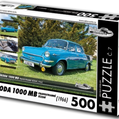 Puzzle Škoda 1000 MB (1966)