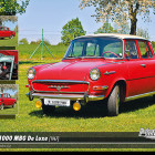 Puzzle - Retro-auta - Puzzle Škoda 1000 MBG De Luxe (1967)