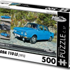 Puzzle - Retro-auta - Puzzle Škoda 110 LS (1975)