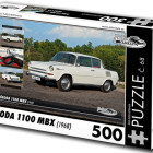 Puzzle - Retro-auta - Puzzle Škoda 1100 MBX (1968)