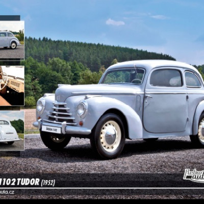 Puzzle Škoda 1102 Tudor (1952)
