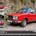 Puzzle - Retro-auta - Puzzle Škoda 120 GLS (1978)