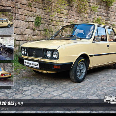 Puzzle Škoda 120 GLS (1982)