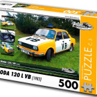Puzzle - Retro-auta - Puzzle Škoda 120 L VB (1983)