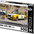 Puzzle - Retro-auta - Puzzle Škoda 120 L VB (1987)