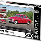 Puzzle - Retro-auta - Puzzle Škoda 1201 (1958)