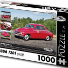 Puzzle - Retro-auta - Puzzle Škoda 1201 (1958)