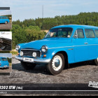 Puzzle - Retro-auta - Puzzle Škoda 1202 STW (1966)