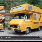 Puzzle - Retro-auta - Puzzle Škoda 1203 Camp (1969)