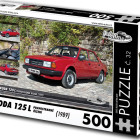 Puzzle - Retro-auta - Puzzle Škoda 125 L (1989)