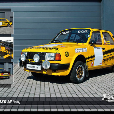 Puzzle Škoda 130 LR (1984)