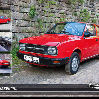 Puzzle Škoda GARDE (1983)