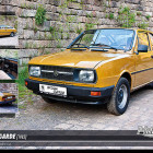 Puzzle - Retro-auta - Puzzle Škoda GARDE (1983)