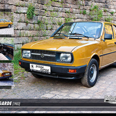 Puzzle Škoda GARDE (1983)