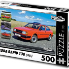 Puzzle - Retro-auta - Puzzle Škoda Rapid 130 (1986)