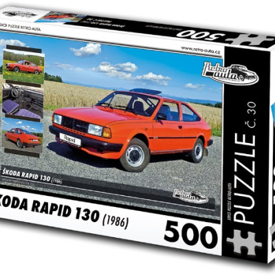 Puzzle Škoda Rapid 130 (1986)