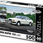 Puzzle - Retro-auta - Puzzle Škoda Rapid 136 (1988)