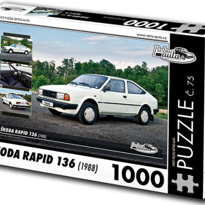 Puzzle Škoda Rapid 136 (1988)