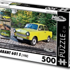 Puzzle - Retro-auta - Puzzle Trabant 601 S (1988)