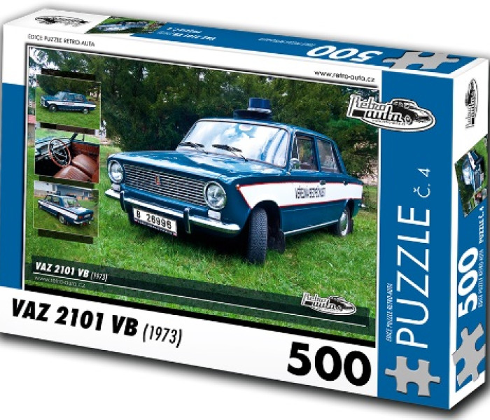 Puzzle - Retro-auta - Puzzle VAZ 2101 VB (1973)