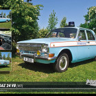 Puzzle - Retro-auta - Puzzle Volha GAZ 24 VB (1977)