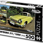 Puzzle - Retro-auta - Puzzle Wartburg 311/1000 (1963)