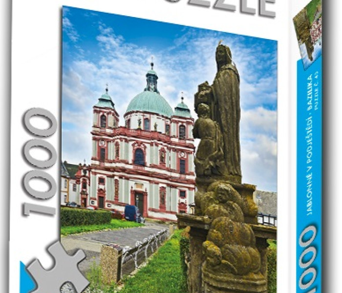 Puzzle - Tourist Edition - Puzzle Jablonné v Podještědí - bazilika