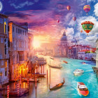 Puzzle - Schmidt - Benátky - den a noc