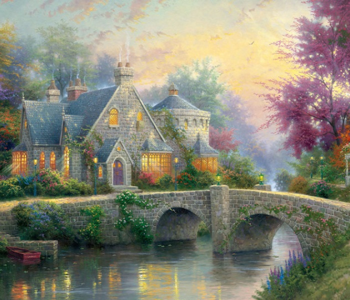 Puzzle - Schmidt - Jaro a zima v Lamplight Manor