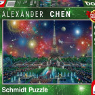Puzzle - Schmidt - Ohňostroje nad Paříží