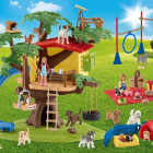 Puzzle - Schmidt - Šťastní pejsci + figurka Schleich