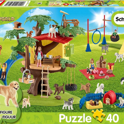 Šťastní pejsci + figurka Schleich