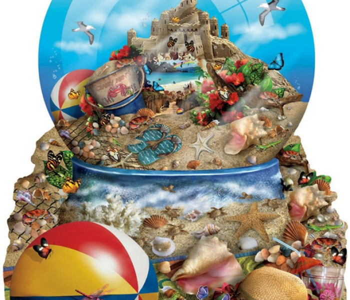 Puzzle - Sunsout - Hrad z písku