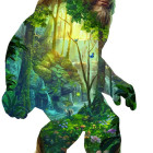 Puzzle - Sunsout - Lesní muž