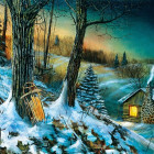 Puzzle - Sunsout - Vzpomínky na zimu