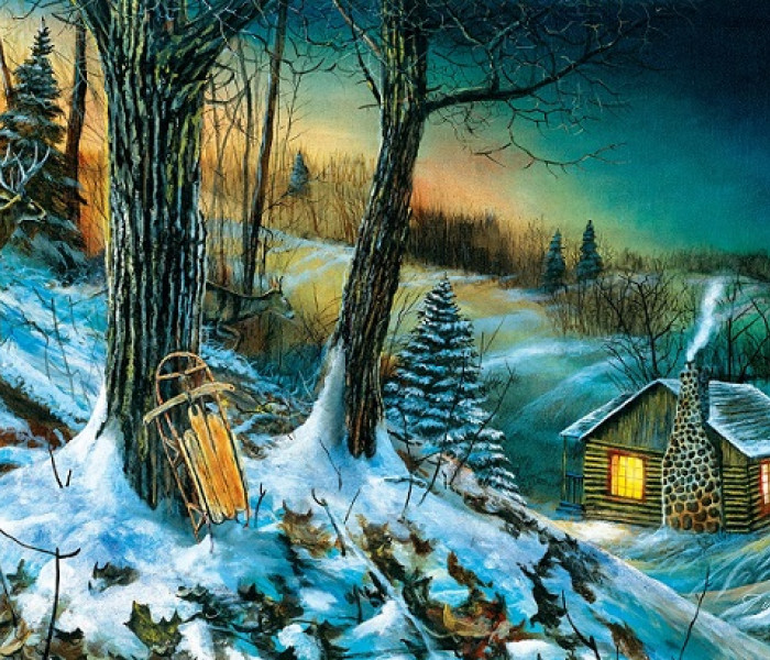 Puzzle - Sunsout - Vzpomínky na zimu