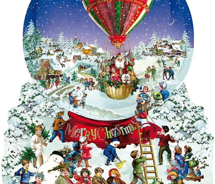 Puzzle - Sunsout - Vánoční balón
