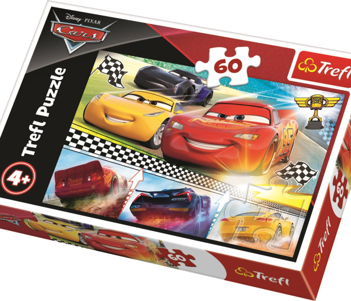 Puzzle - Trefl - Cars - Životní závod