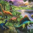 Puzzle - Trefl - Dinosauři