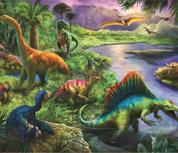 Puzzle - Trefl - Dinosauři